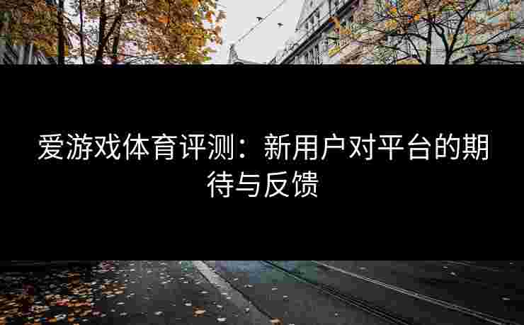 爱游戏体育评测：新用户对平台的期待与反馈