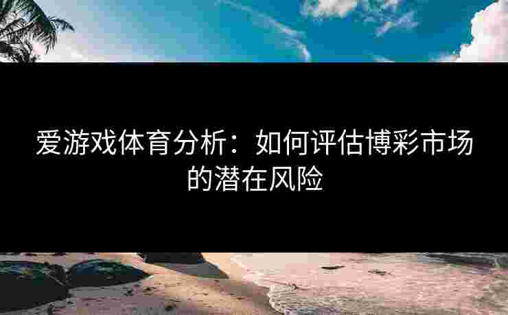 爱游戏体育分析：如何评估博彩市场的潜在风险